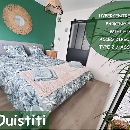 Le Ouistiti - 50 M De La Gare - Parking Prive Leilighet Tours Eksteriør bilde